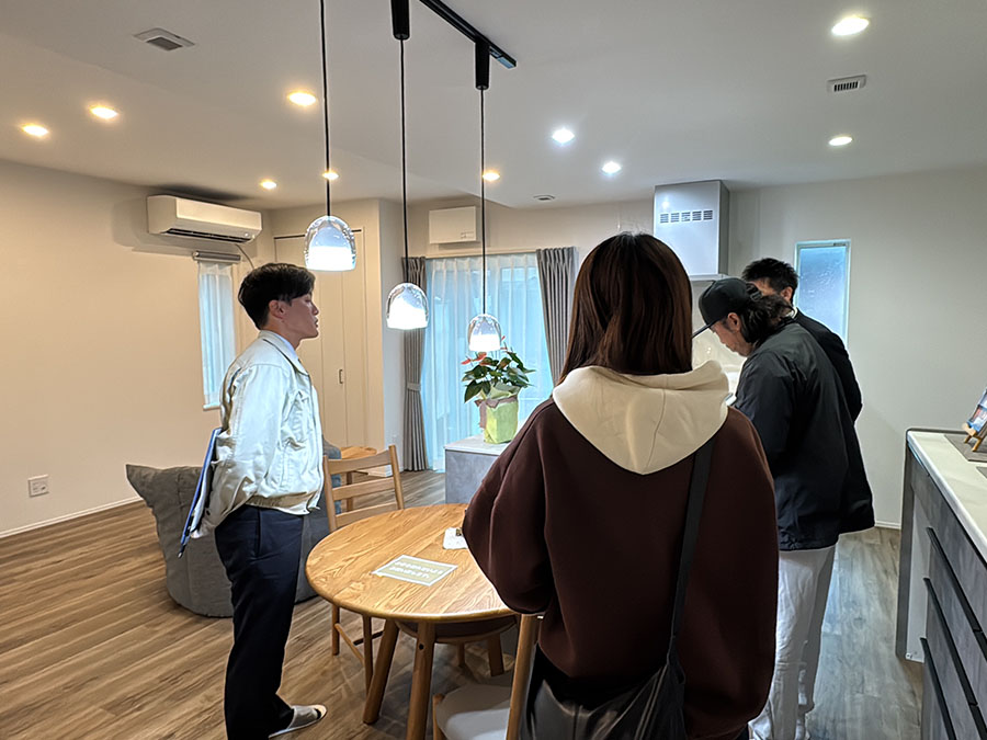 過去の構造見学会の様子