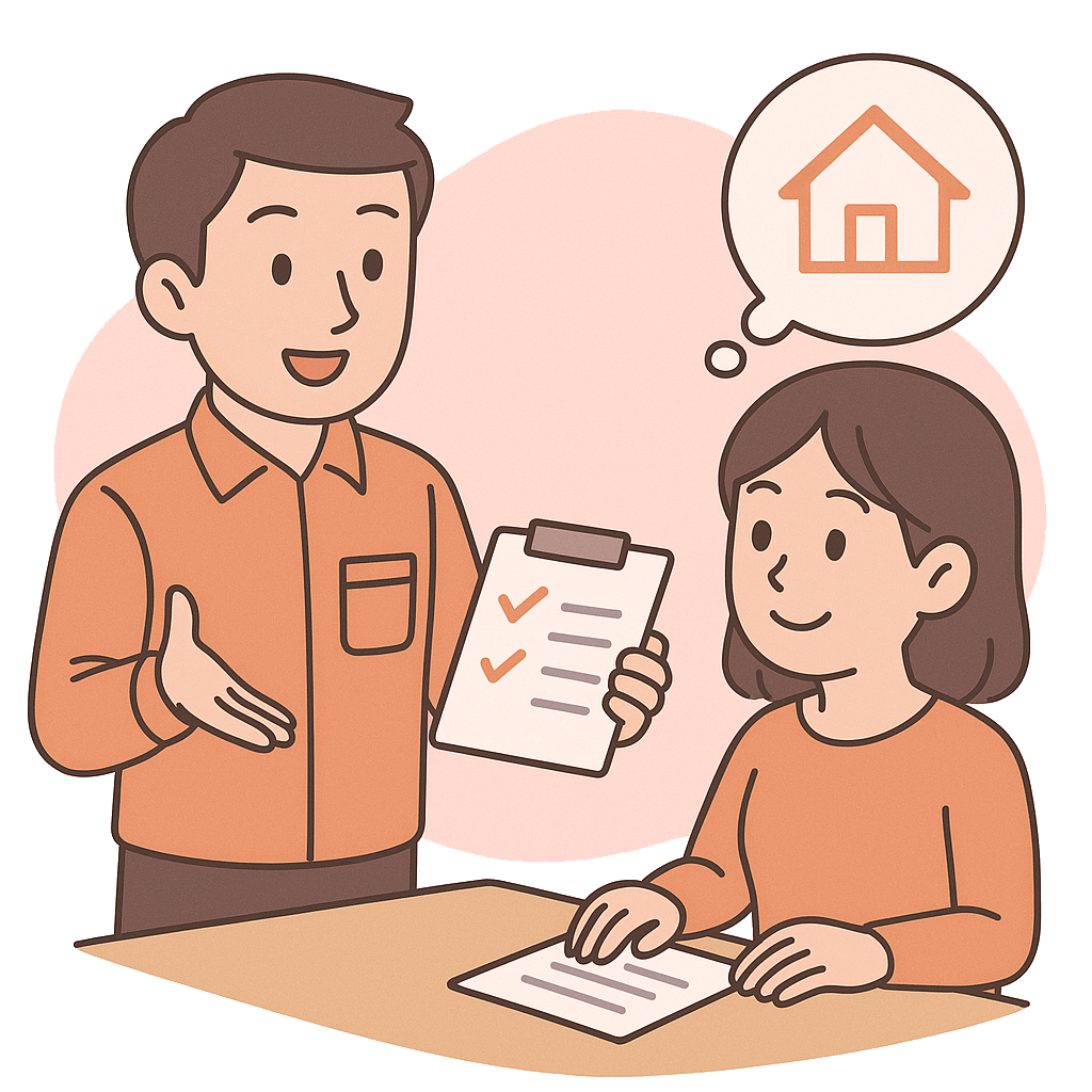 ステップ3:ご契約・作業日決定