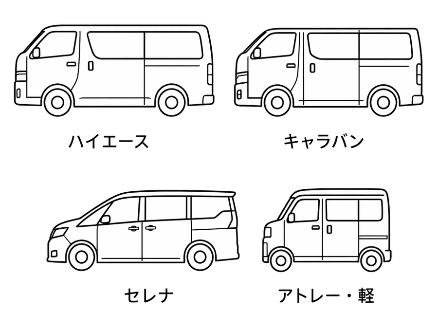 車両ラインナップ