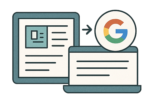 Googleビジネスプロフィールと自動連携 イメージ
